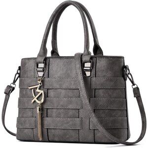 Designer Handbag for Women Ladies Handbags PU Leather  Aa167-grey